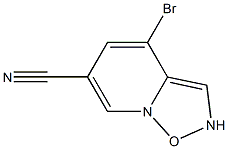 4-Bromo-6-cyanobenzofurazane Struktur