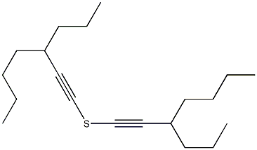 Butyl(1-hexynyl) sulfide Struktur