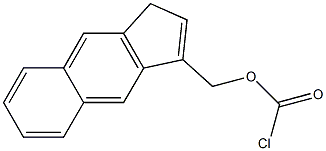 1H-Benz[f]indene-3-methanol chloroformate Struktur