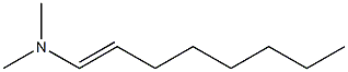 N,N-Dimethyl-1-octen-1-amine Struktur