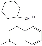 1-[1-(2-Chlorophenyl)-2-dimethylaminoethyl]cyclohexanol Struktur