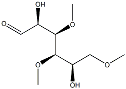 3-O,4-O,6-O-Trimethyl-D-mannose Struktur