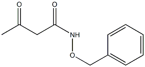 3-Oxo-N-(benzyloxy)butyramide Struktur