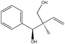 (1S,2R)-1-Phenyl-2-methyl-2-vinyl-1,3-propanediol Struktur