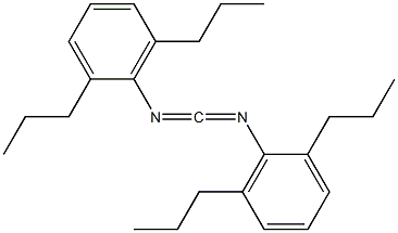 Bis(2,6-dipropylphenyl)carbodiimide Struktur