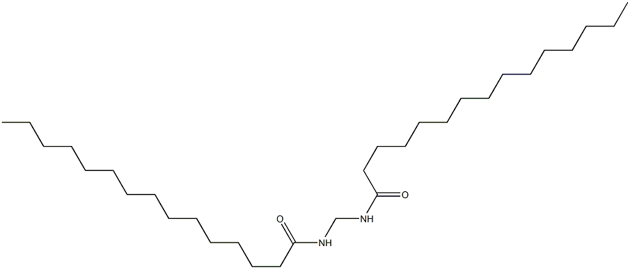 N,N'-Methylenebis(pentadecanamide) Struktur