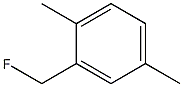 Fluoro(2,5-dimethylphenyl)methane Struktur