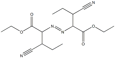 2,2'-Azobis(3-cyanovaleric acid)diethyl ester Struktur