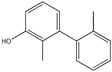 2,2'-Dimethylbiphenyl-3-ol Struktur