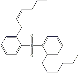 [(Z)-2-Hexenyl]phenyl sulfone Struktur