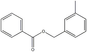 Benzoic acid 3-methylbenzyl ester Struktur