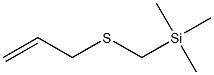 3-Trimethylsilylmethylthio-1-propene Struktur