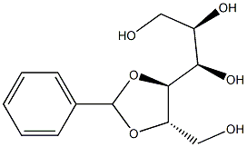 2-O,3-O-Benzylidene-D-glucitol Struktur