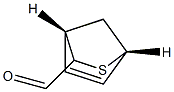 (1R,4S)-2-Thiabicyclo[2.2.1]hept-5-ene-3-carbaldehyde Struktur