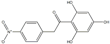 2,4-Dihydroxy-6-hydroxy-4'-nitrodeoxybenzoin Struktur