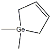 1,1-Dimethyl-1-germacyclopenta-3-ene Struktur