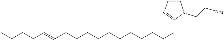 1-(2-Aminoethyl)-2-(12-heptadecenyl)-2-imidazoline Struktur