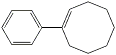 (1-Cyclooctenyl)benzene Struktur