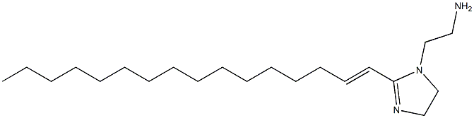 1-(2-Aminoethyl)-2-(1-hexadecenyl)-2-imidazoline Struktur