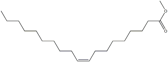 (Z)-9-Nonadecenoic acid methyl ester Struktur