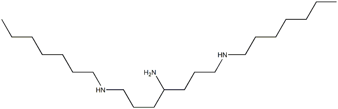 N,N''-Diheptylheptane-1,4,7-triamine Struktur