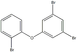 3,5-Dibromophenyl 2-bromophenyl ether Struktur