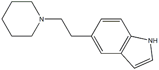 5-(2-Piperidinoethyl)-1H-indole Struktur