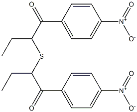 Ethyl[2-(4-nitrophenyl)-2-oxoethyl] sulfide Struktur