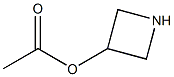 3-Azetidinyl acetate Struktur