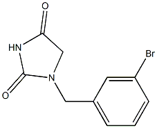 1-(3-Bromobenzyl)imidazolidine-2,4-dione Struktur