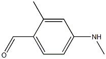 2-methyl-4-(methylamino)benzaldehyde Struktur