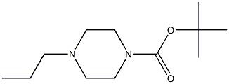 1-Boc-4-Propylpiperazine Struktur