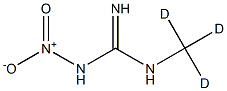 1-Methyl(D3)-3-nitroguanidine Struktur