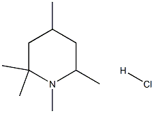 1,2,2,4,6-PENTAMETHYLPIPERIDINE HYDROCHLORIDE Struktur