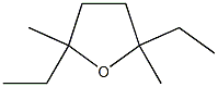 2,5-DIETHYL-2,5-DIMETHYLTETRAHYDROFURAN Struktur