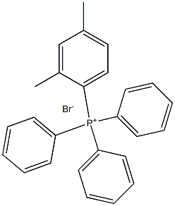 M-XYLYL TRIPHENYL PHOSPHONIUM BROMIDE Struktur