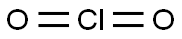 Chlorine Dioxide Struktur