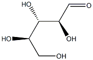 D(-)-LYXOSE Struktur