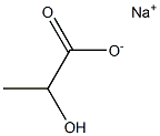 DL-LACTIC ACID SODIUM SALT 99+% Struktur