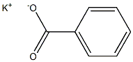 Potassium benzoate Struktur