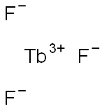 Terbium(III) fluoride Struktur