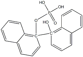 S - (+) - 1,1'- binaphthol phosphate Struktur