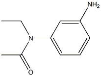 N-ethyl m-aminoacetanilide Struktur