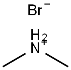 Dimethyl ammonium bromide Struktur