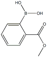 2-methoxycarbonylbenzeneboronic acid Struktur