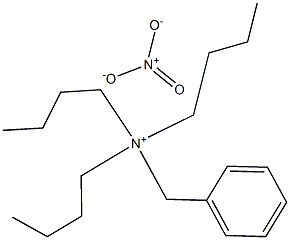 Benzyltributylammonium nitrate Struktur