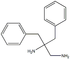 Dibenzylethylenediamine Struktur