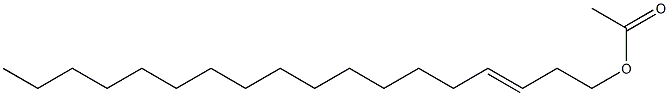 CIS,TRANS-3-OCTADECENYL ACETATE Struktur