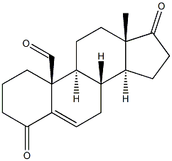 androst-5-ene-4,17,19-trione Struktur