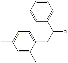 chlorophenylxylylethane Struktur